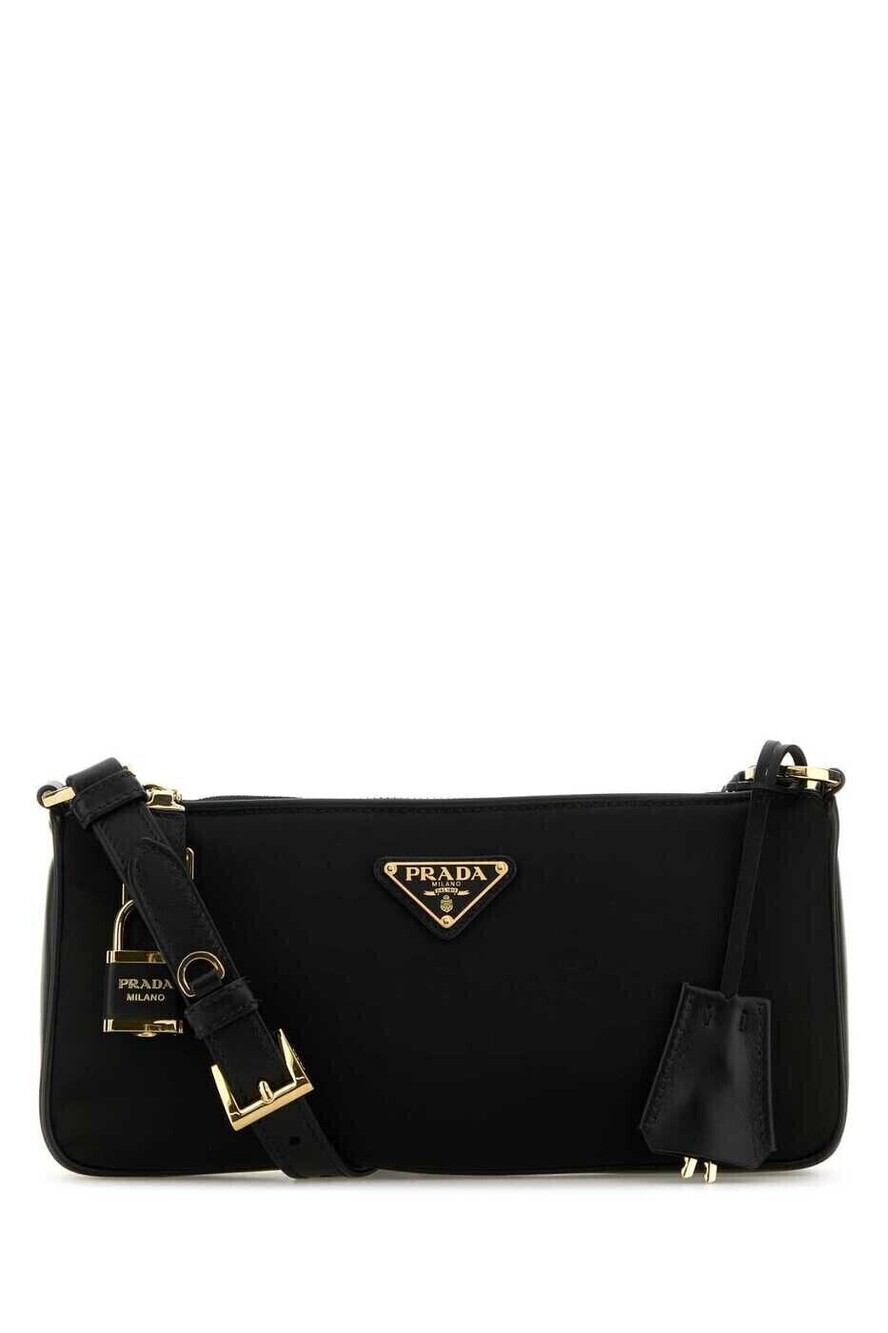 Prada Re Edition Tessuto Shoulder Bag Black